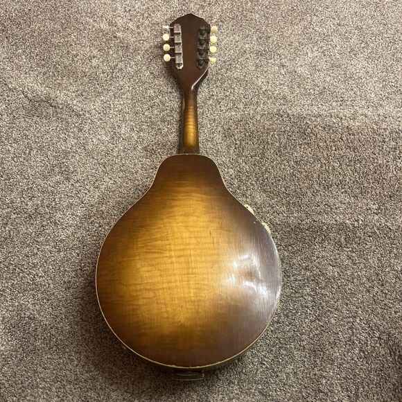 VTG 1955 Kay N-1 A Style 8-String Electric Mandolin Guitar Teardrop Sunburst - Picture 9 of 15